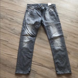Banana republic light grey wash jean